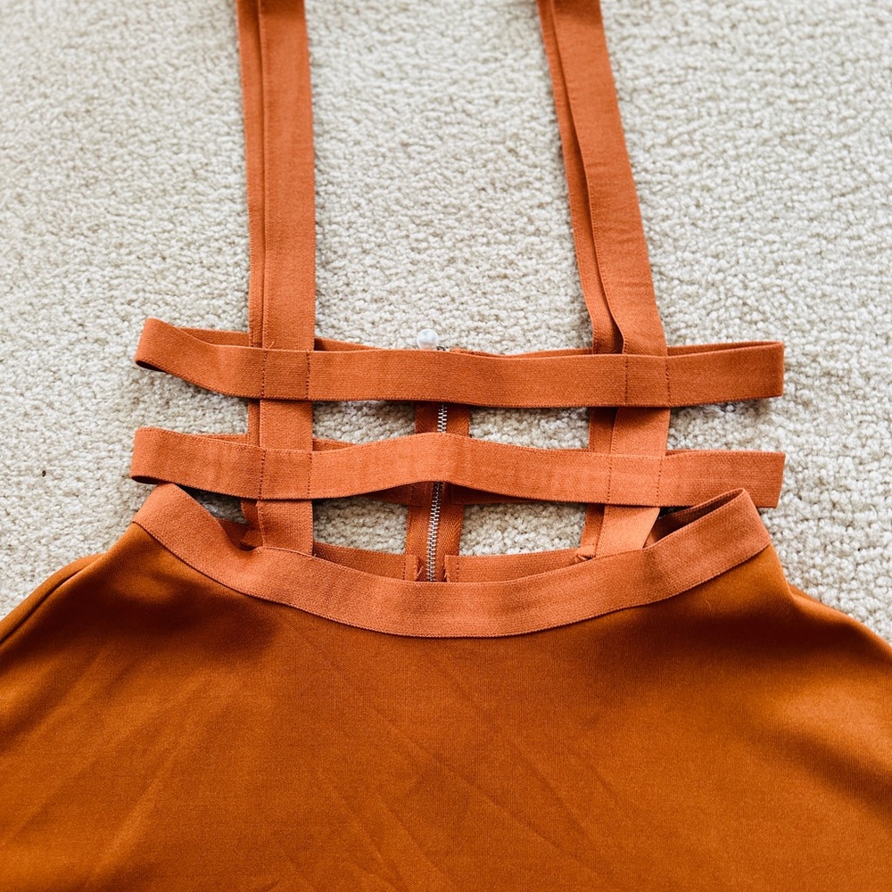 SALE $15 Stretch Straps Jumper - Picture 4 of 6